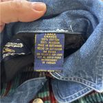 Vintage Public Clothing Company Corduroy and Denim Vest Women's Size Large Blue Photo 7