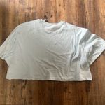 ASOS 4505 Women's Light Blue Boxy Oversized Cropped Tee Size Large NWT Photo 2