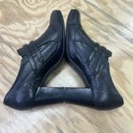 Clarks  ARTISAN Active Air Black Leather Prairie Chunky Heels Size 9.5M Cottage Photo 8