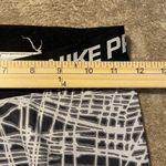 Nike Leggings Womens Small Pro Capri Active Workout Black White Design Mid Rise Photo 5