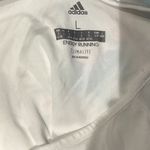 Adidas Women White Solid Climalite Running T-shirt Photo 6