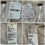 Free People  Shine Time Live Gold Silver Sequin Sleeveless Tunic Top Size XS NEW Photo 12