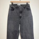 Abercrombie & Fitch The Ankle Straight Ultra High Rise Gray Wash Jeans Photo 1