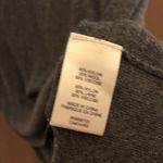 Rebecca Taylor Leopard Animal Print Knit Wool Blend Long Sleeve Top Grey Medium Photo 3