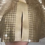 W By Worth Champagne Shimmer Sequin Sheath Dress Size 2 Photo 8