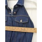 Women's Collared Denim Mini Dress Photo 3