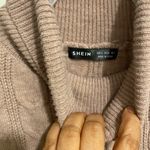 SHEIN Sweater Dress long cowl neck, size S . NWOT Photo 2