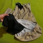 ABS Allen Schwartz Gold Mini Dress Photo 7