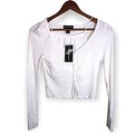 Streetwear Society Soft Ribbed Tank And Cardigan Twin Set Photo 3