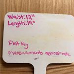 We The Free Free People Virgo Jean Mini Skirt Primrose Size 27 Zipper Front Boho Photo 7