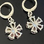 Free People Multi gemstone flower earrings  Photo 2