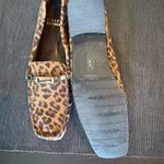 Stuart Weitzman  Animal Print Loafers with Buckle woman’s sz 6.5 Photo 5