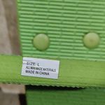 Source Unknown Lime Green Pom Pom Flip Flop Photo 4