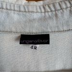 Ungaro fever Women's Distressed Denim Jacket‎ 48 Blue Size L Photo 1