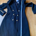 Womens Black Double Breasted Blazer Dress Size M Size M Photo 6