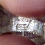 Sterling Silver Art Deco  Modern Faceted 925 Hoops with Post Backs Earrings Photo 6