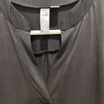 Alya Tank Top Black Lyocell Blend Women's Size Large Minimalist Capsule Photo 1