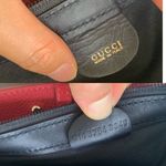 Gucci NEW GG MicroGuccissima canvas-leather box pouch with strap / handbag $978 Photo 3