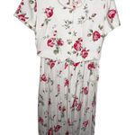 Vintage Periwinkle Floral Dress‎ Pink Size 10 Photo 0