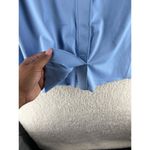 Belyn Key Womens Tops Size L‎ Stretch Sleeveless Polo Blue Size L Photo 4