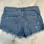 Free People  Denim Cutoff Shorts Photo 3