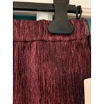 Missoni NWT M Rust Maroon Metallic Lame Pencil Straight Zip Party IT 40 US 4 Photo 10