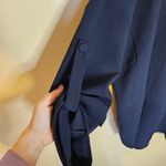 ASTR The Label One Size Polyester Waterfall Open Front Cardigan Navy Blue Photo 6