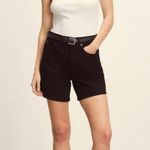Buck Mason  Black High Waisted Dad Short Photo 1