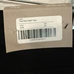 Everlane NEW Sz 26 Short The Way High Straight Jean Coal Black Organic Cotton Photo 10