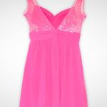 Roberta sequined pink mini dress party, prom, homecoming dress Juniors size 3 Photo 13