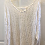 Spiegel FINAL MARKDOWN Ladies’  Open Crocheted Oversized Sweater (M) Photo 0