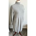 Liz Claiborne Long Sleeve Mockneck Knit Knee Length Sweater Dress XL Photo 1