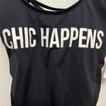 The Bikini Lab NWT women’s Chic Happens‎ one piece black swimsuit size small Photo 2