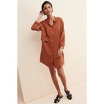 Anthropologie Eve Gravel Eastwood Shirtdress Photo 3