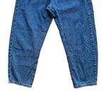 ZARA  Womens High Waisted Cropped Jeans Blue Cotton Pockets Boho SZ 10 #1824 Photo 2