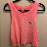 PINK - Victoria's Secret Victoria's Secret Pink Crop Muscle Tank Photo 0