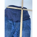 Madewell Jeans Women 32 Maternity Blue Skinny Denim Stretch Danny Over the Belly Photo 7