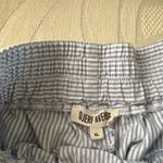 Djerf Avenue  Shorts Breezy Blue Stripe Photo 1