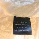 POL Floral Lace Kimono Duster Cardigan Sheer Cream Boho Medium Large Photo 7