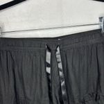 UGG  2-Piece Pajamas Shorts / Tank Shirt Black Sz Large Drawstring Super Soft Photo 8