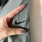 Nike Pro Dri Fit Quarter Zip Gray Long Sleeve Athletic Pullover Women's Size XL Photo 2