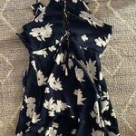 FAVLUX  Fashion Women Blue Floral Sleeveless Sleeve Casual Dress M Photo 0