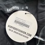 Babyboo Sofia Halter Neck Ruched Mini Dress Black Size Small NEW NWT Photo 5