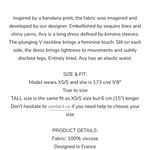 AVY Bandanna Kimono Dress Pink Size XL Photo 5