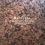 Athleta Brown & Black Patterned Salutation Stash Pocket 7/8 Leggings Photo 6