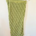 Abercrombie & Fitch Green knit maxi skirt Photo 1