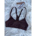 SKIMS Fits Everybody Racerback Bralette Cocoa Size XS Photo 3