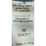 Maurice's  Women's Blue Distressed Ripped Jeans Size M Short‎ Photo 3