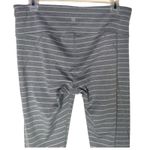Athleta Stripe Salutation 7/8 Tight in Powervita Leggings Size Large Tall Gray Photo 3