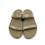 FitFlop  Shimmy Metallic Gold Sandal Women's 7 US Photo 3